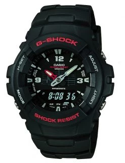 Men's Watches Casio G-Shock Alarm Chronograph Black Watch