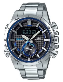 Men's Watches Casio Edifice Classic Bluetooth Solar Silver Watch
