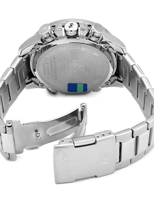 Men's Watches Casio Edifice Classic Bluetooth Solar Silver Watch 3 Men's Watches Casio Edifice Classic Bluetooth Solar Silver Watch - Image 3