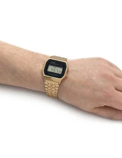 Men's Watches Casio Gold Stainless Steel Chronograph Watch -New In Mens Store SD 10 T55 7707 S4 X EC 1