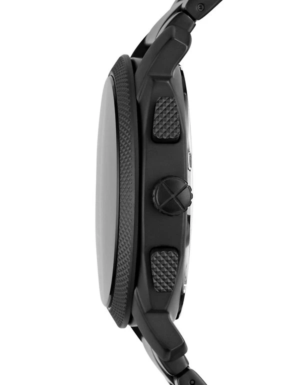 Men's Watches Fossil Machine Black Stainless Steel Chronograph Watch 2 Men's Watches Fossil Machine Black Stainless Steel Chronograph Watch - Image 2