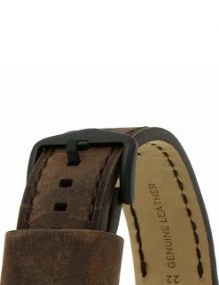 Men's Watches Fossil Machine Brown Leather Chronograph Watch Gift Set -New In Mens Store SD 10 T55 7728 N6 X EC 2