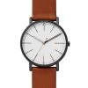 Men's Watches Skagen Signatur Classic Brown Leather Watch