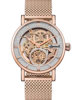 Men's Watches Ingersoll Herald Gold Stainless Steel Automatic Watch