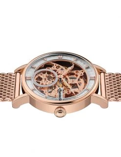 Men's Watches Ingersoll Herald Gold Stainless Steel Automatic Watch -New In Mens Store SD 10 T55 7738 S4 X EC 1