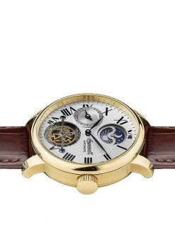 Men's Watches Ingersoll Riff Brown Leather Automatic Watch 6 Men's Watches Ingersoll Riff Brown Leather Automatic Watch -New In Mens Store SD 10 T55 7750 N4 X EC 2