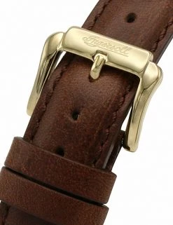 Men's Watches Ingersoll The Jazz Brown Leather Automatic Watch -New In Mens Store SD 10 T55 7751 N4 X EC 3