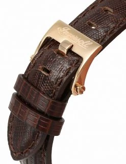 Men's Watches Ingersoll Grafton Brown Leather Automatic Watch -New In Mens Store SD 10 T55 7753 N6 X EC 7