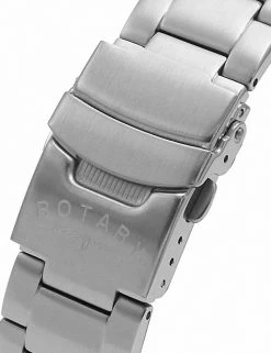 Men's Watches Rotary Hero Waterproof Stainless Steel Chronograph Watch -New In Mens Store SD 10 T55 7756 E6 X EC 1