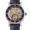 Men's Watches Ingersoll Herald Blue Leather Automatic Watch