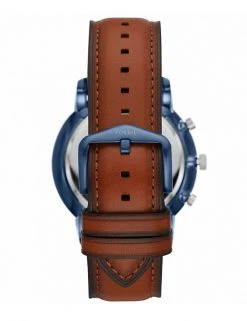 Men's Watches Fossil Neutra Brown Leather Chronograph Watch -New In Mens Store SD 10 T55 7778 N4 X EC 1