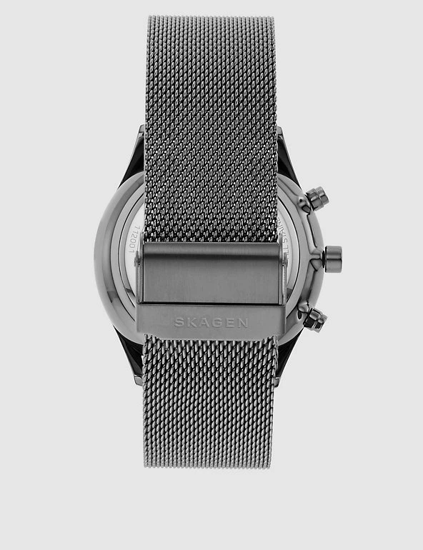 Men's Watches Skagen Holst Stainless Steel Chronograph Watch 6 Men's Watches Skagen Holst Stainless Steel Chronograph Watch - Image 6