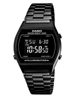 Men's Watches Casio Classic Black Stainless Steel Watch