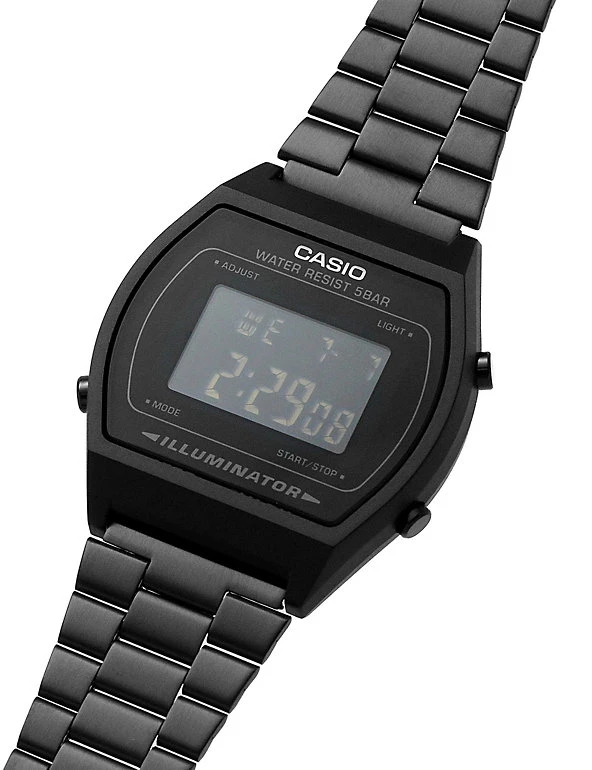 Men's Watches Casio Classic Black Stainless Steel Watch 3 Men's Watches Casio Classic Black Stainless Steel Watch - Image 3
