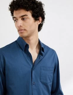 JAEGER Casual Shirts Regular Fit Pure Cotton Jersey Shirt -New In Mens Store SD 10 T62 1225C QQ X EC 2