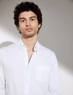 JAEGER Casual Shirts Regular Fit Pure Cotton Jersey Shirt -New In Mens Store SD 10 T62 1225C Z0 X EC 2