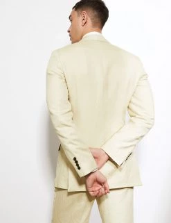 JAEGER Men's Coats & Jackets Tailored Fit Silk And Linen Jacket 26 JAEGER Men's Coats & Jackets Tailored Fit Silk And Linen Jacket -New In Mens Store SD 10 T62 2809C SS X EC 3