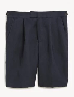 JAEGER Men's Shorts Silk And Linen Shorts 22 JAEGER Men's Shorts Silk And Linen Shorts -New In Mens Store SD 10 T62 2811C F0 X EC 90