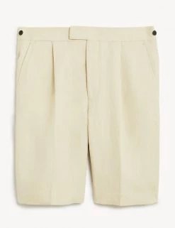 JAEGER Men's Shorts Silk And Linen Shorts 15 JAEGER Men's Shorts Silk And Linen Shorts -New In Mens Store SD 10 T62 2811C SS X EC 90