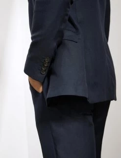 JAEGER Men's Coats & Jackets Slim Fit Silk And Linen Jacket -New In Mens Store SD 10 T62 2821C F0 X EC 2