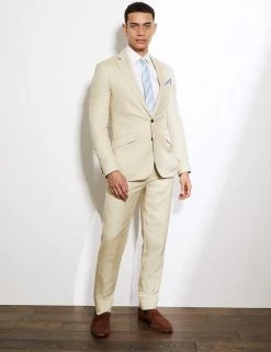 JAEGER Men's Coats & Jackets Slim Fit Silk And Linen Jacket -New In Mens Store SD 10 T62 2821C SS X EC 0