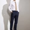 JAEGER Smart Trousers Slim Fit Pure Wool Bi-Stretch Trousers