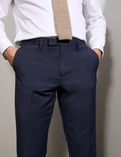 JAEGER Smart Trousers Slim Fit Pure Wool Bi-Stretch Trousers -New In Mens Store SD 10 T62 2824C CA X EC 2