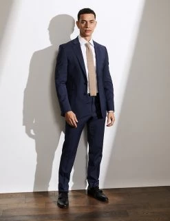 JAEGER Smart Trousers Slim Fit Pure Wool Bi-Stretch Trousers -New In Mens Store SD 10 T62 2824C CA X EC 4