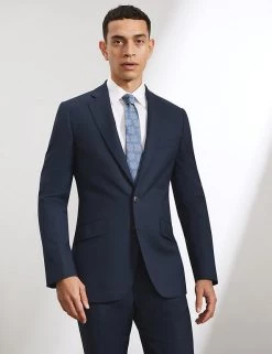 JAEGER Men's Coats & Jackets Tailored Fit Pure Wool Birdseye Jacket -New In Mens Store SD 10 T62 2866C F2 X EC 1