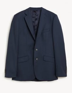 JAEGER Men's Coats & Jackets Tailored Fit Pure Wool Birdseye Jacket -New In Mens Store SD 10 T62 2866C F2 X EC 90