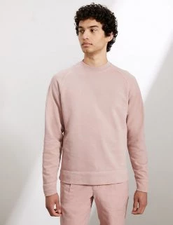 JAEGER Men's Jumpers Pure Cotton Jersey Loopback Sweater -New In Mens Store SD 10 T62 3821C Q2 X EC 1