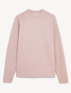 JAEGER Men's Jumpers Pure Cotton Jersey Loopback Sweater -New In Mens Store SD 10 T62 3821C Q2 X EC 90